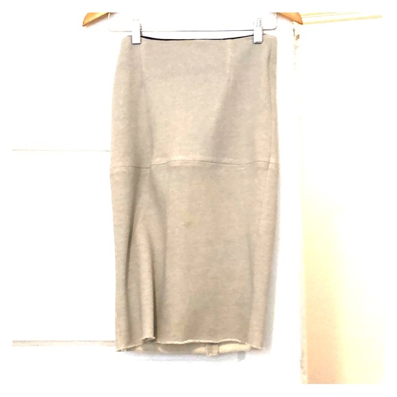 harvey faircloth Dresses & Skirts - HarveyFaircloth grey knit pencil skirt -2